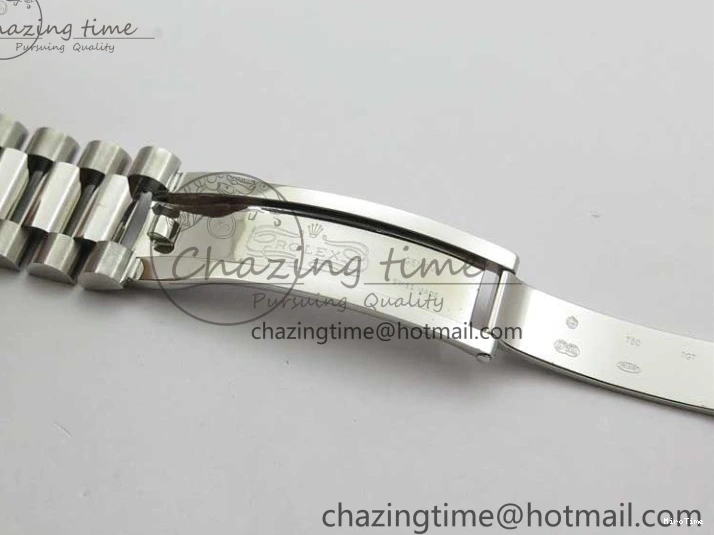 MiroTime 0307 Neat Day-Date 40mm 228239 BP New Dial Version 904 SS RG Stick Markers Dial on SS President Bracelet A 2819